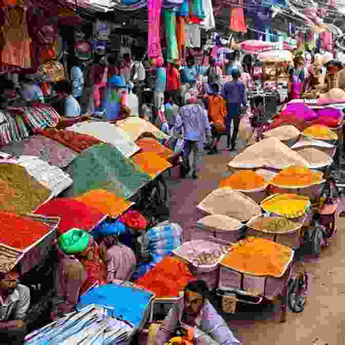 A Bustling Street Market In India Honeymoon For One: Collected Travel Writings From Australia To Zimbabwe (and Everywhere In Between)