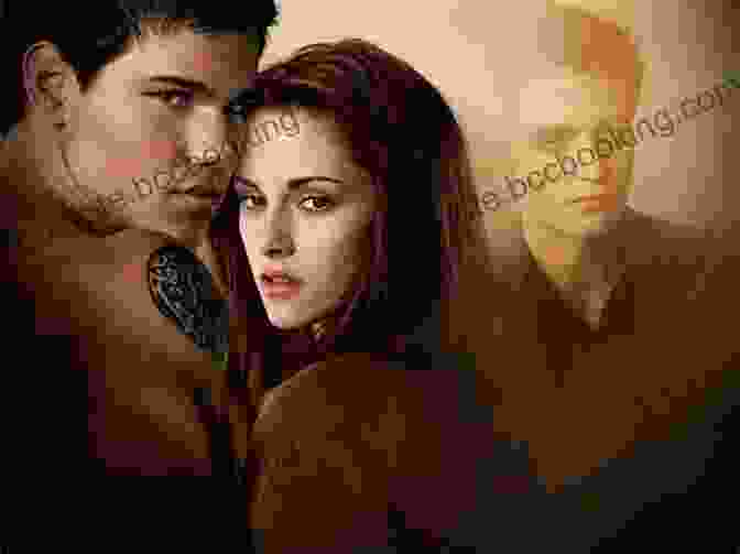 A Captivating Image Of Bella, Edward, And Jacob, The Iconic Trio From The Twilight Saga. The Twilight Saga Complete Collection
