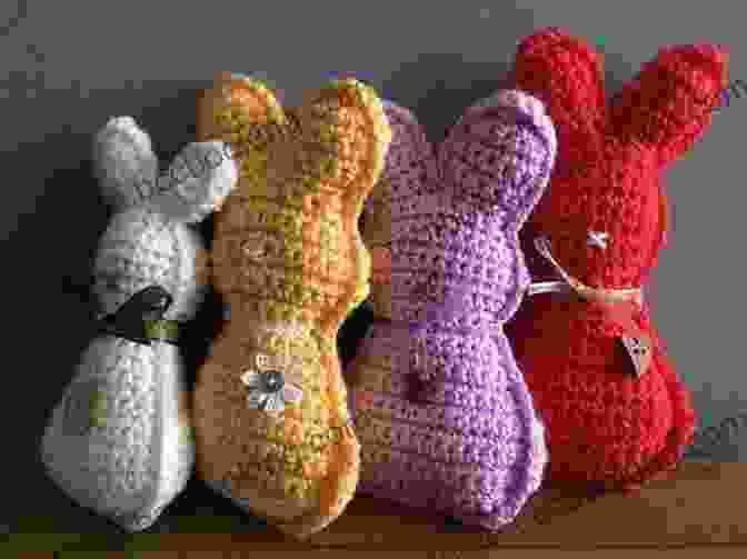 A Collection Of Adorable Crocheted Bunnies In Various Sizes, Colors, And Designs Bunny Crochet Guides: Simple And Detail Bunny Crochet Patterns