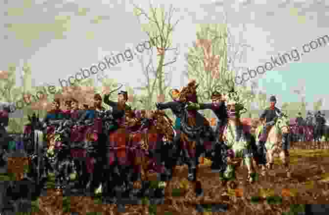 A Depiction Of A Civil War Battle Scene, With Soldiers Engaged In Fierce Combat. Long Island Italian Americans: History Heritage Tradition (American Heritage)