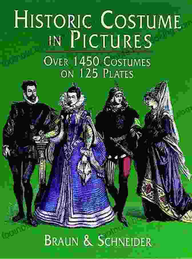 A Diverse Array Of Historical Costumes Featured In The Book Historic Costume In Pictures (Dover Fashion And Costumes)