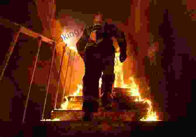 A Firefighter In Full Gear Charging Into A Burning Building In The Line Of Fire: A Memoir