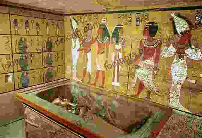 A Grand Pharaoh's Tomb With Intricate Hieroglyphs And Golden Artifacts Mummies (Penguin Young Readers Level 3)