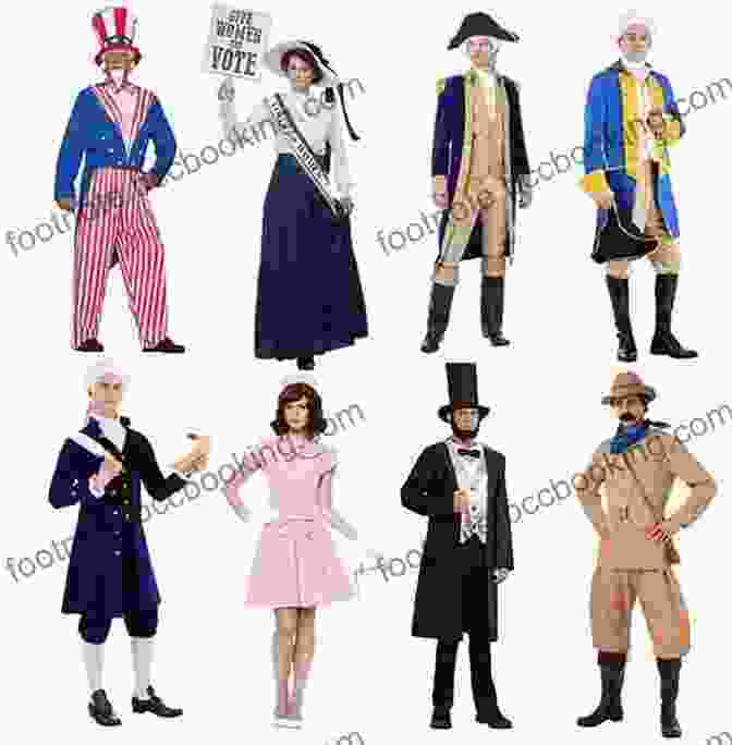 A Group Of People Wearing Historical Costumes Inspired By 'Historic Costume In Pictures' Historic Costume In Pictures (Dover Fashion And Costumes)