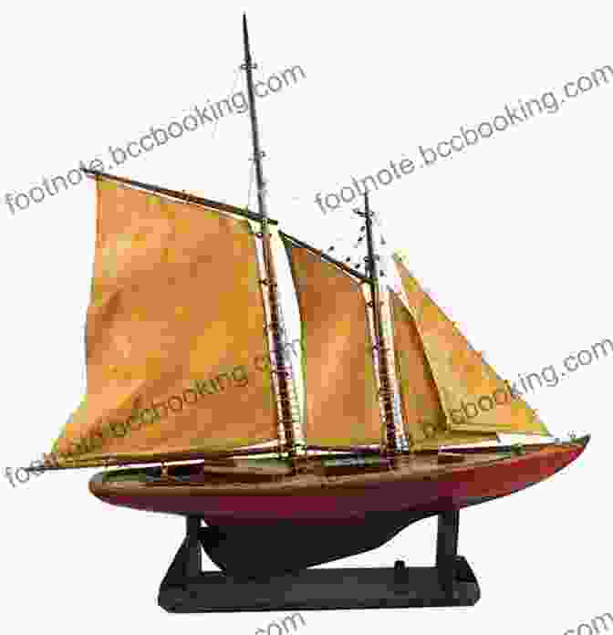 A Model Boat With Intricate Rigging And Sails, Ready To Conquer The Waters Origami Sailboats: Amazing Boats That Really Float And Sail