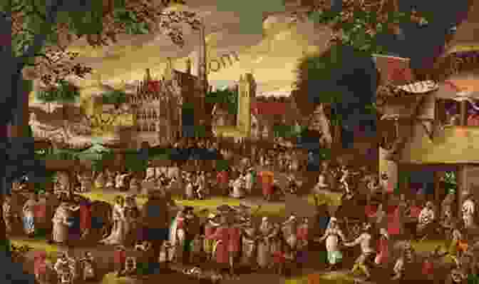 A Painting Depicting Salem In The 17th Century, With Wooden Houses And A Bustling Harbor Moulton Family Ancestors: Immigrants To Salem 1626 1629