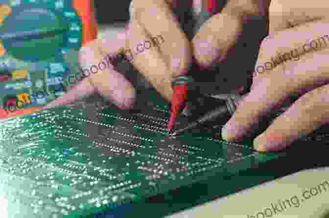 A Photo Of A Person Using A Multimeter To Troubleshoot A Paper Based Electronic Circuit. Make Electronic Circuits On Paper With Pencil: Build Simple Basic Electronic Circuits