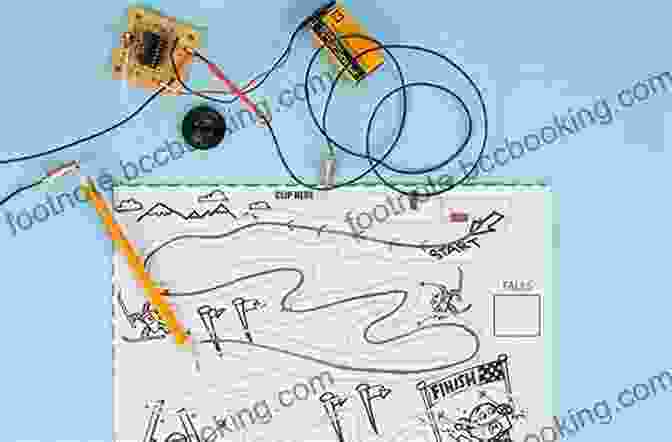 A Photo Of Paper With Pencil Drawn Conductive Pathways, Forming An Intricate Circuit Pattern. Make Electronic Circuits On Paper With Pencil: Build Simple Basic Electronic Circuits
