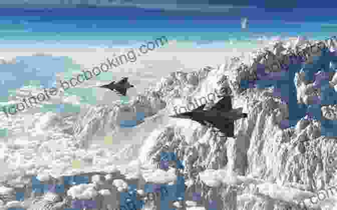 A Stealth Aircraft Flying Over A Mountain Range Stealth: The Secret Contest To Invent Invisible Aircraft