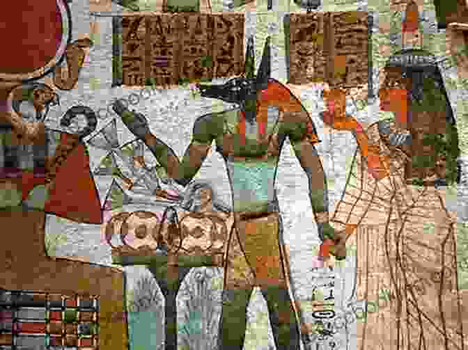 A Vibrant Mural Depicting Various Egyptian Deities In Their Divine Forms Mummies (Penguin Young Readers Level 3)