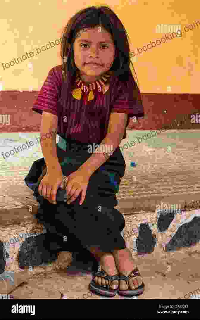 A Young Mayan Girl Standing In A Field, Her Gaze Filled With Both Sadness And Longing. Guatemala: A Of Photographs (Parting Shots 2)