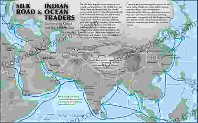 An Ancient Map Depicting The Silk Road, A Major Trade Route That Connected East And West The Globalization Reader Frank J Lechner