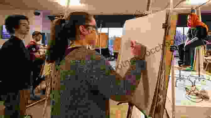 An Artist Sketching In A Drawing Workshop Paint Draw Acrylics: 20 In Dept Expert Workshop (The Creative Collection 5)