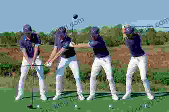 Animated Sequence Of A Golf Swing With Arrows Illustrating The Proper Motion GOLF Can Be An EASY GAME