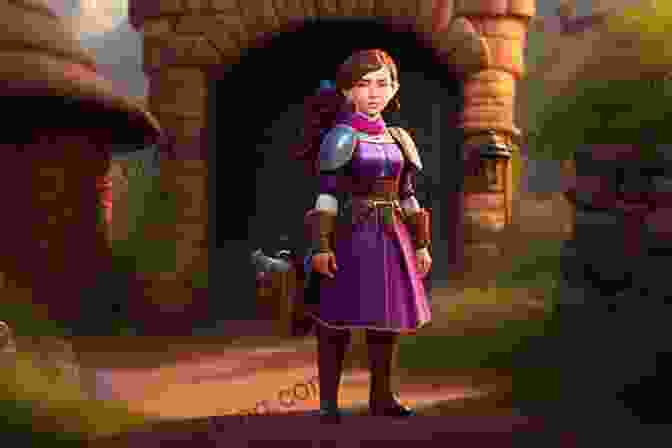 Anya, The Brave And Determined Protagonist Of Davka Davka Tracey West
