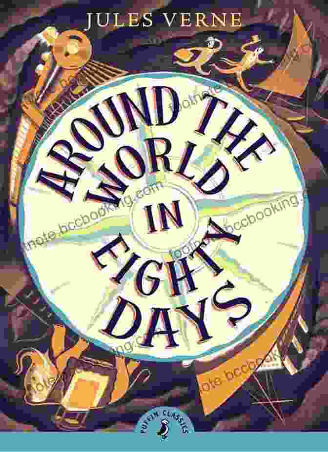 Around The World In 80 Days Book Cover By Akasha Classics Around The World In 80 Days (Akasha Classic)