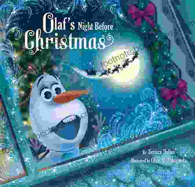 Book Cover Of Olaf's Night Before Christmas Disney Picture Ebook Frozen: Olaf S Night Before Christmas (Disney Picture (ebook))