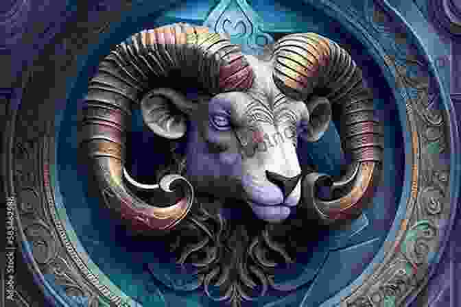 Depiction Of An Aries Ram, Symbolizing Courage And Independence ASTRONOMY: A Self Teaching Guide On The 12 Zodiac Signs: A Self Teaching And Beginners Guide On The 12 Zodiac Signs: Clarified Character Traits Love Similarities Strengths And Weaknesses Of Each