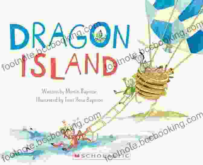 Dragon Island Book Cover, Featuring A Majestic Dragon Soaring Over A Lush Island Dragon Island Roman Plesky
