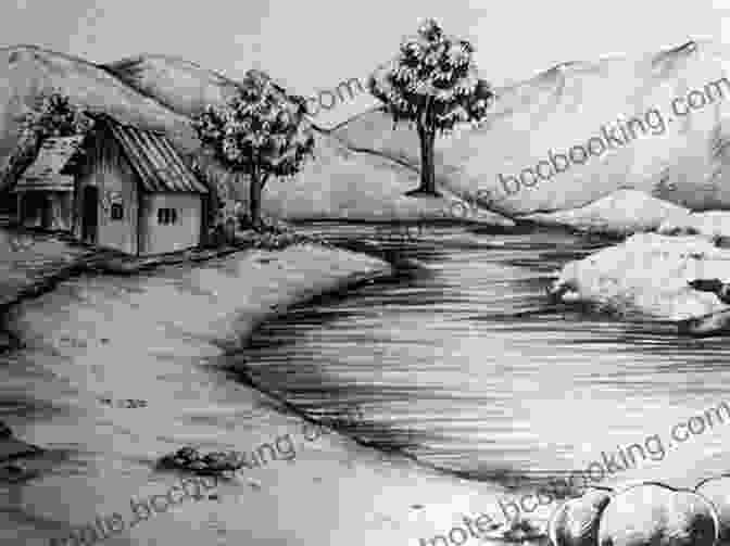 Example Of A Landscape Drawing In Pencil Landscape Drawing In Pencil (Dover Art Instruction)