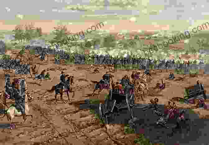 Fierce Battle Scene From The Gettysburg Campaign Richard S Ewell: A Soldier S Life (Civil War America)