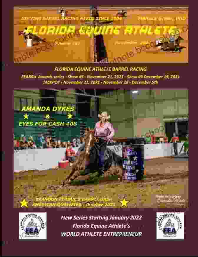 Florida Equine Athlete Volume 183 Cover Featuring A Majestic Horse And Rider In Action Florida Equine Athlete: Volume 183 Helen Hollick