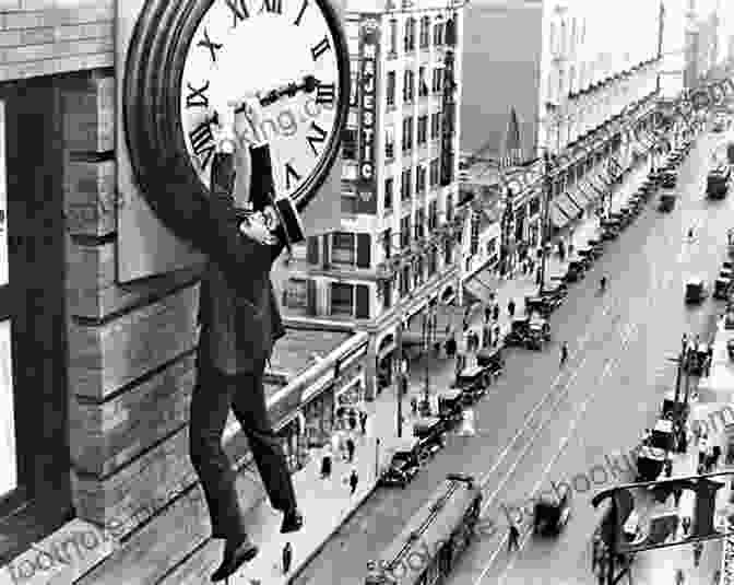Harold Lloyd Hanging From A Clock High Above The Streets Of New York City Silent Visions: Discovering Early Hollywood And New York Through The Films Of Harold Lloyd