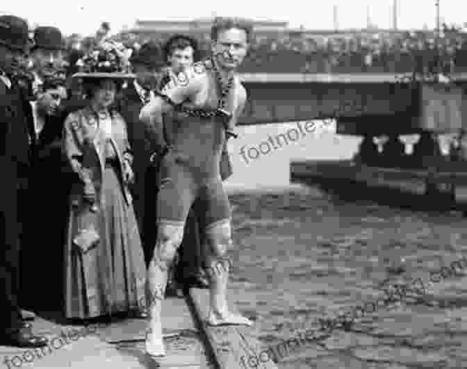 Harry Houdini Performing His Famous Escape Act In Vaudeville American Vaudeville (In Place) Geoffrey Hilsabeck
