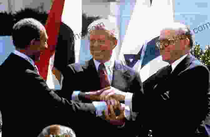 Historic Handshake Between Menachem Begin And Anwar Sadat At The Signing Of The Camp David Accords Menachem Begin And The Israel Egypt Peace Process: Between Ideology And Political Realism