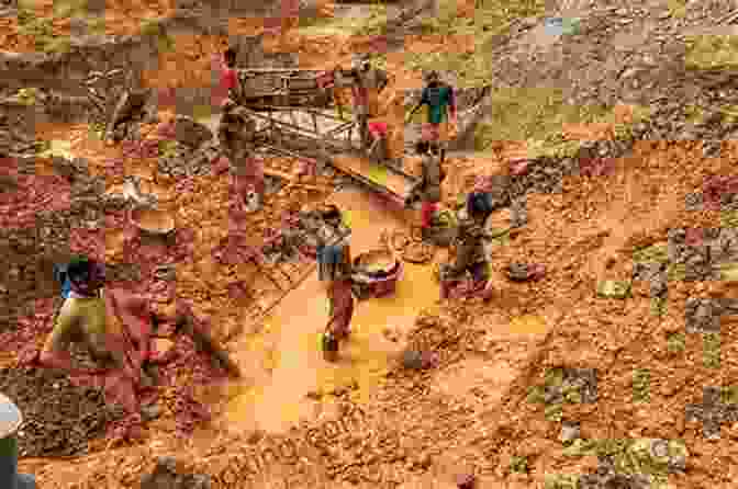 Illegal Mining Site With Machinery And Workers In A Muddy Landscape Gold Laundering: The Dirty Secrets Of The Gold Trade