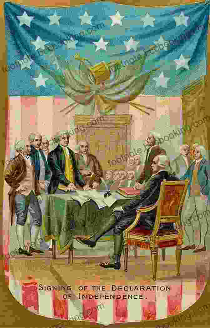 Illustration Of The Signing Of The Declaration Of Independence The Amazing Story Of The Boston Tea Party For Children : The Shocking Event That Triggered The American Revolution And Changed American History Forever