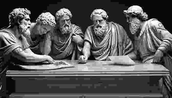Image Depicting A Group Of Philosophers Engaged In Intellectual Discussion The Law (Illustrated And Bundled With Two Treaties Of Government)