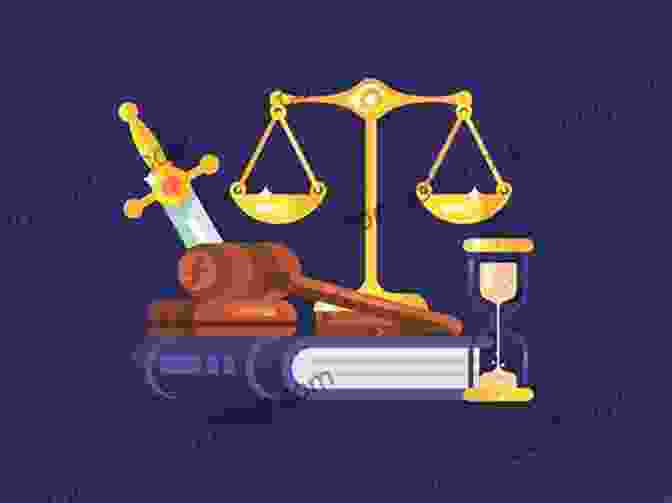 Image Illustrating Various Legal Concepts, Such As Justice, Rights, And Contracts The Law (Illustrated And Bundled With Two Treaties Of Government)