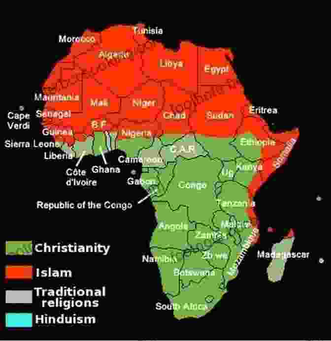 Map Of African Religions The Golden Rhinoceros: Histories Of The African Middle Ages