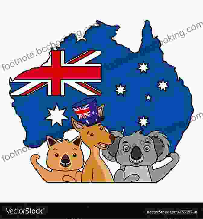 Map Of Australia With Kangaroos, Koalas, Wombats, And Platypuses Super Marsupials: Kangaroos Koalas Wombats And More (Let S Read And Find Out Science 1)