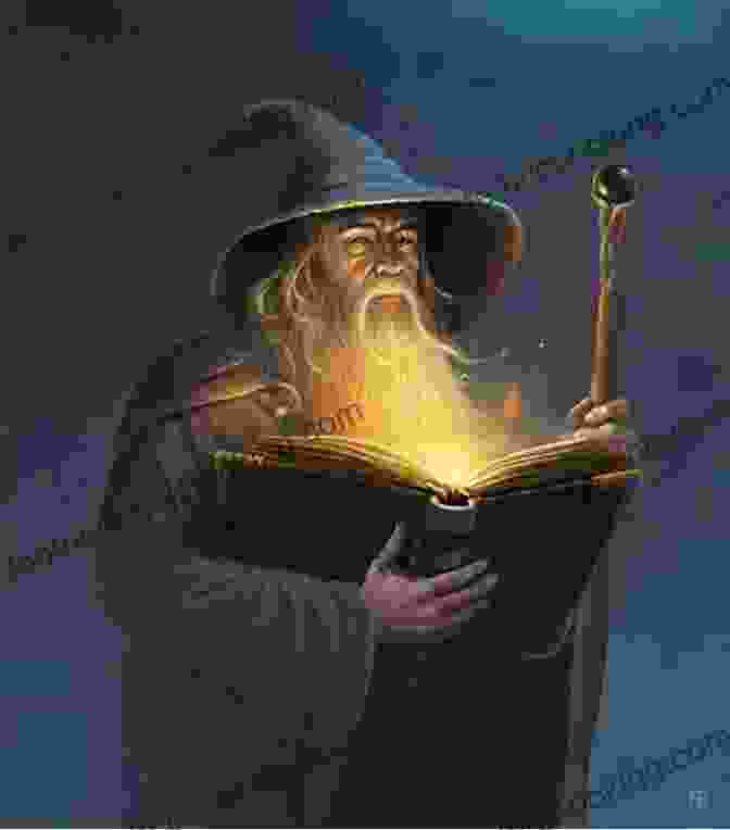 Merlin: The End Of Magic Book Cover, Depicting A Wizard With Glowing Hands And A Magical Aura MERLIN: THE END OF MAGIC
