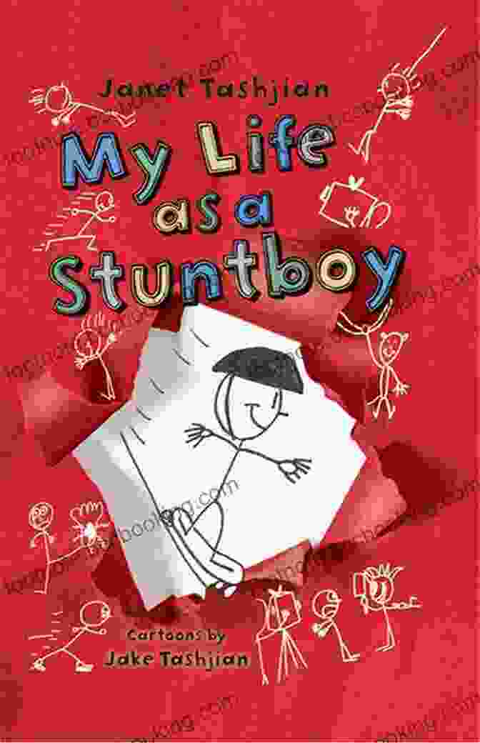 My Life As Stuntboy Book Cover Featuring A Shadowy Figure In Motion Against A Vibrant Backdrop My Life As A Stuntboy (The My Life 2)