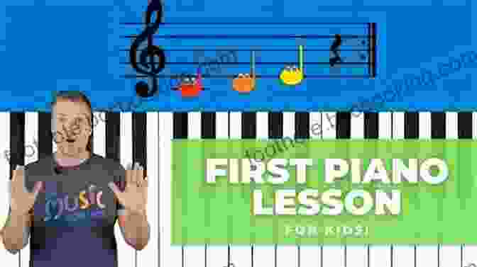 Page From Beginner Piano Lessons For Kids Book: With Online Video Audio Access