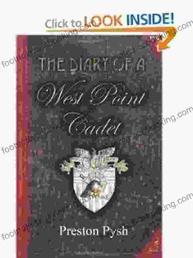 The Diary Of West Point Cadet Book Cover, Featuring A Cadet In Uniform With West Point Campus In The Background The Diary Of A West Point Cadet: Captivating And Hilarious Stories For Developing The Leader Within You