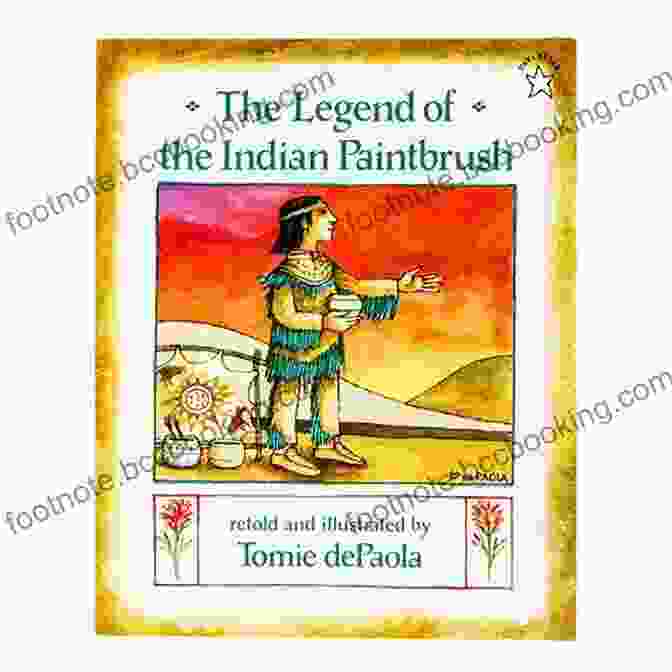 The Legend Of The Indian Paintbrush Book Cover The Legend Of The Indian Paintbrush