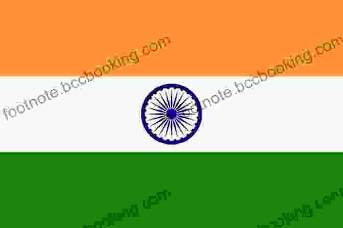 The Vibrant Colors Of The Indian Flag, Symbolizing The Country's Rich History And Diverse Culture My Country And My People