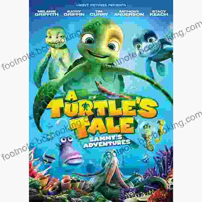 Turtle Tale Book Cover Featuring A Vibrant Illustration Of Frankie The Turtle Swimming In A Blue Ocean With Colorful Fish And Coral Turtle Tale Frank Asch
