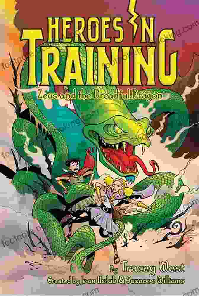 Zeus And The Dreadful Dragon Book Cover Zeus And The Dreadful Dragon (Heroes In Training 15)