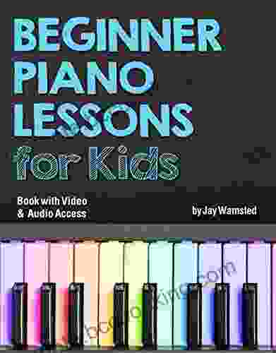 Beginner Piano Lessons For Kids Book: With Online Video Audio Access
