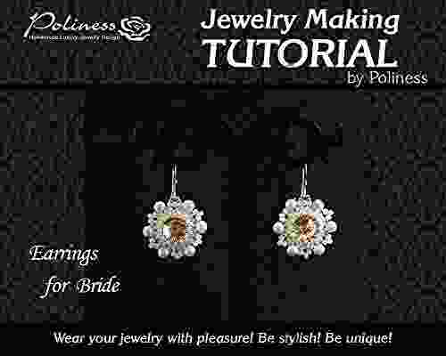 DIY Earrings For Brides With Swarovski Crystals Practical Step By Step Guide On How To Make Handmade Beaded Earrings With Peyote Stitch